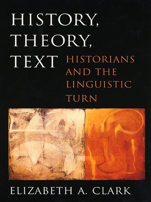 cover image of History, Theory, Text